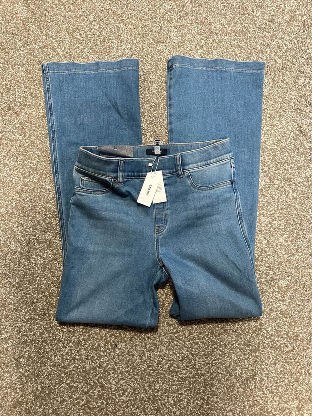 NWT Women’s Spanx Flare Jeans - Vintage Indigo - Size Large